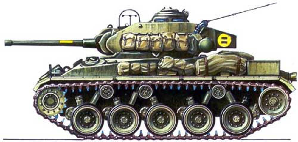 Американские танки m-24_01
