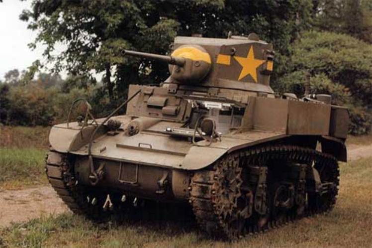 Американские танки m3a1_01