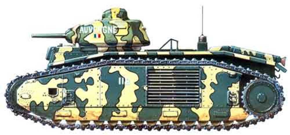 Британские и французские танки b1_02