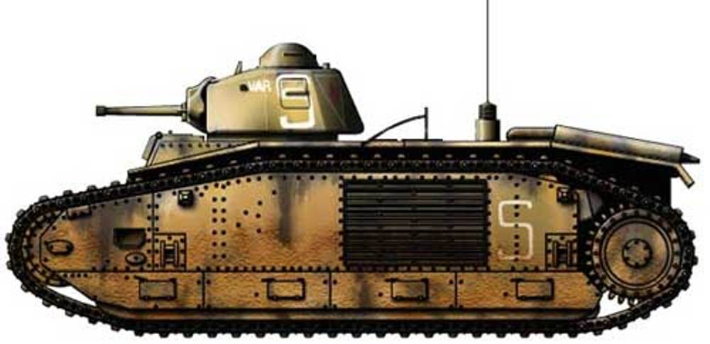 Британские и французские танки b1_08