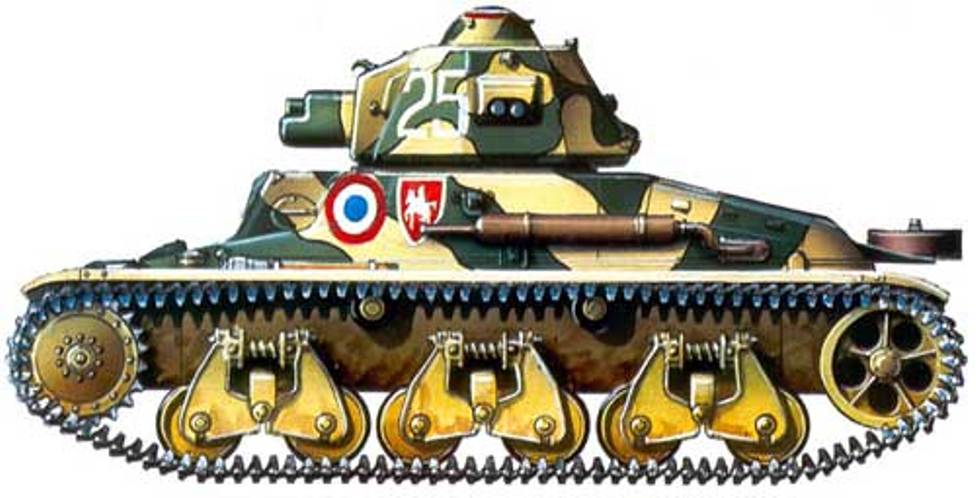 Британские и французские танки h-35_01