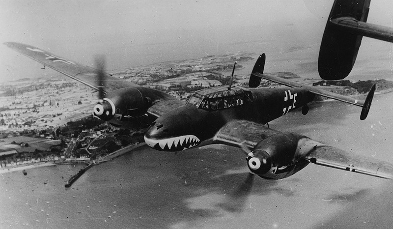 Истребители стран оси Bf-110-3